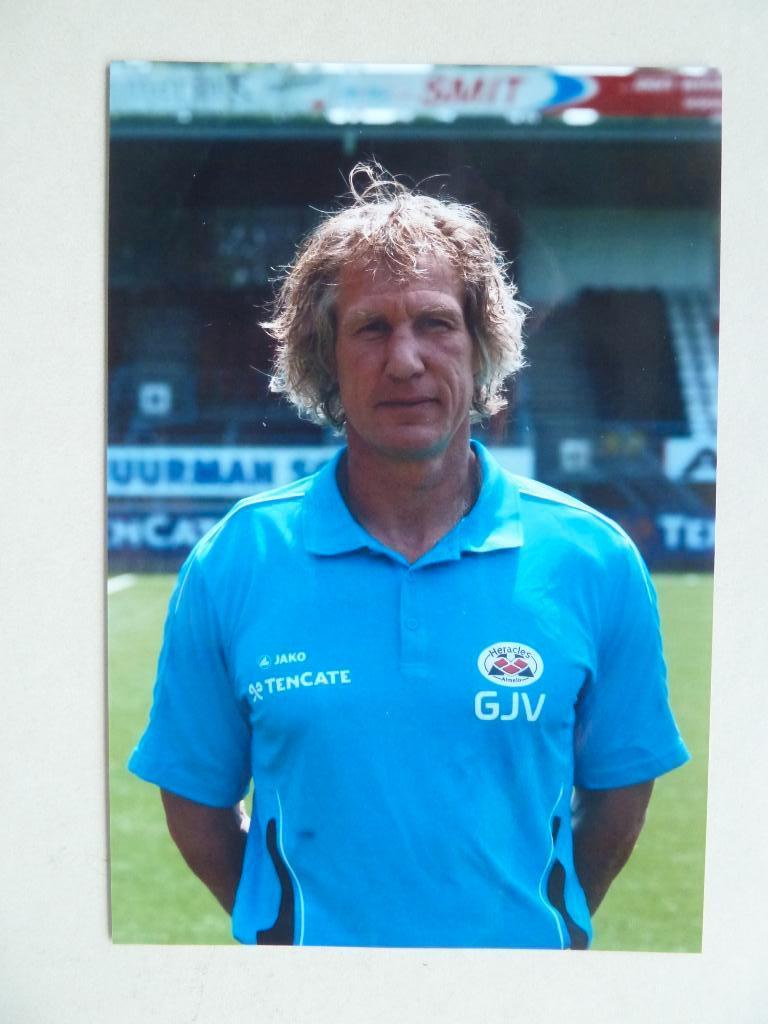 Foto.  Gertjan.Verbeek.  Heracles    10 x 15  cm, Ophalen of Verzenden, Zo goed als nieuw, Overige binnenlandse clubs, Overige typen