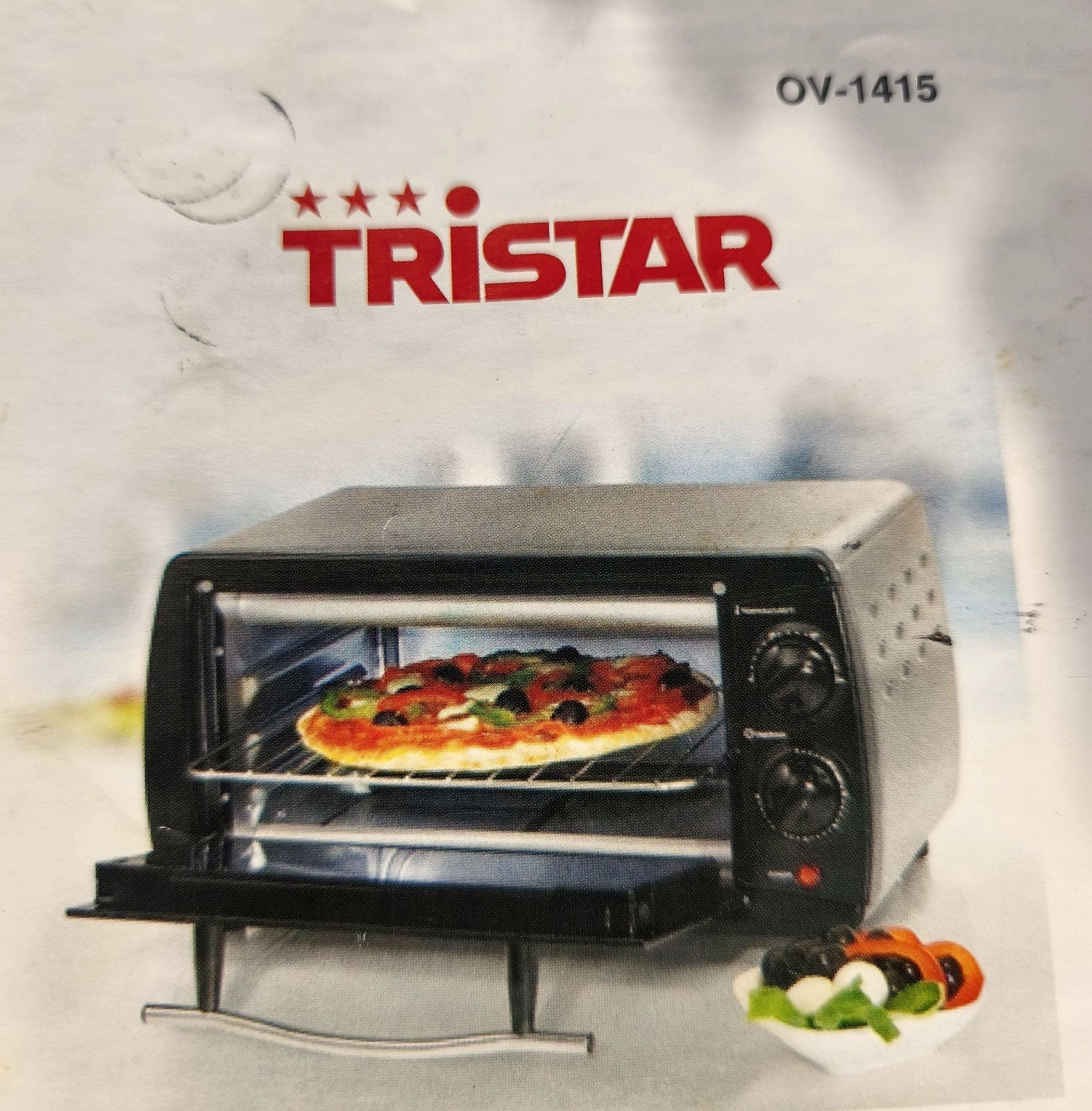 Tristar OV-1415 Mini Oven 10 liter - 650W - Camping geschikt, Ophalen of Verzenden, Zo goed als nieuw