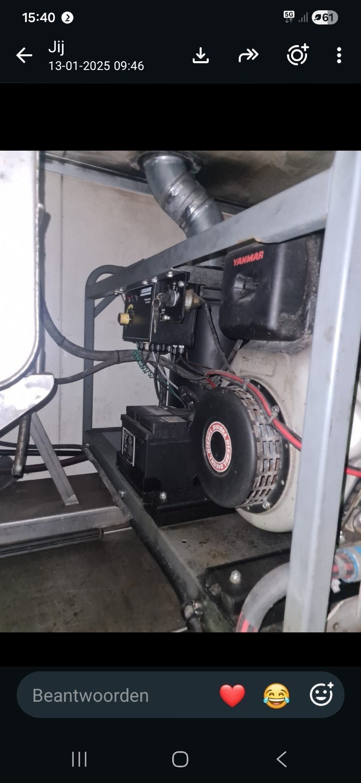 yanmar motor te koop., Ophalen, Gebruikt, Motor en Techniek
