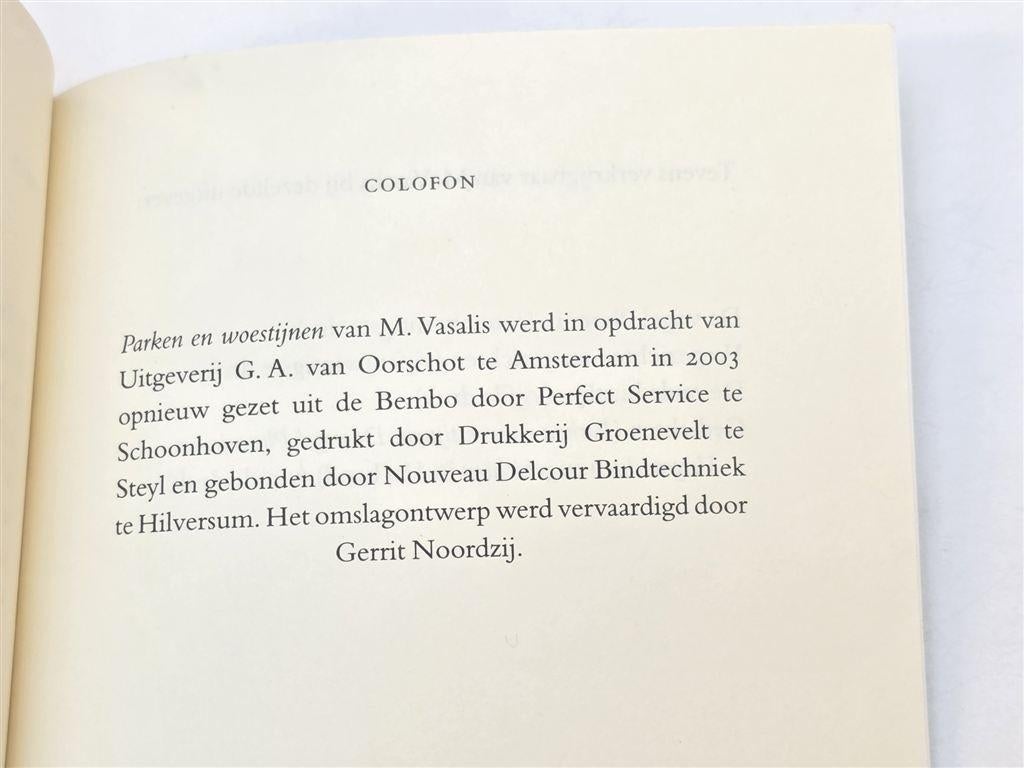 Parken en Woestijnen — Vasalis Gedichtenbundel, Ophalen of Verzenden, Gelezen