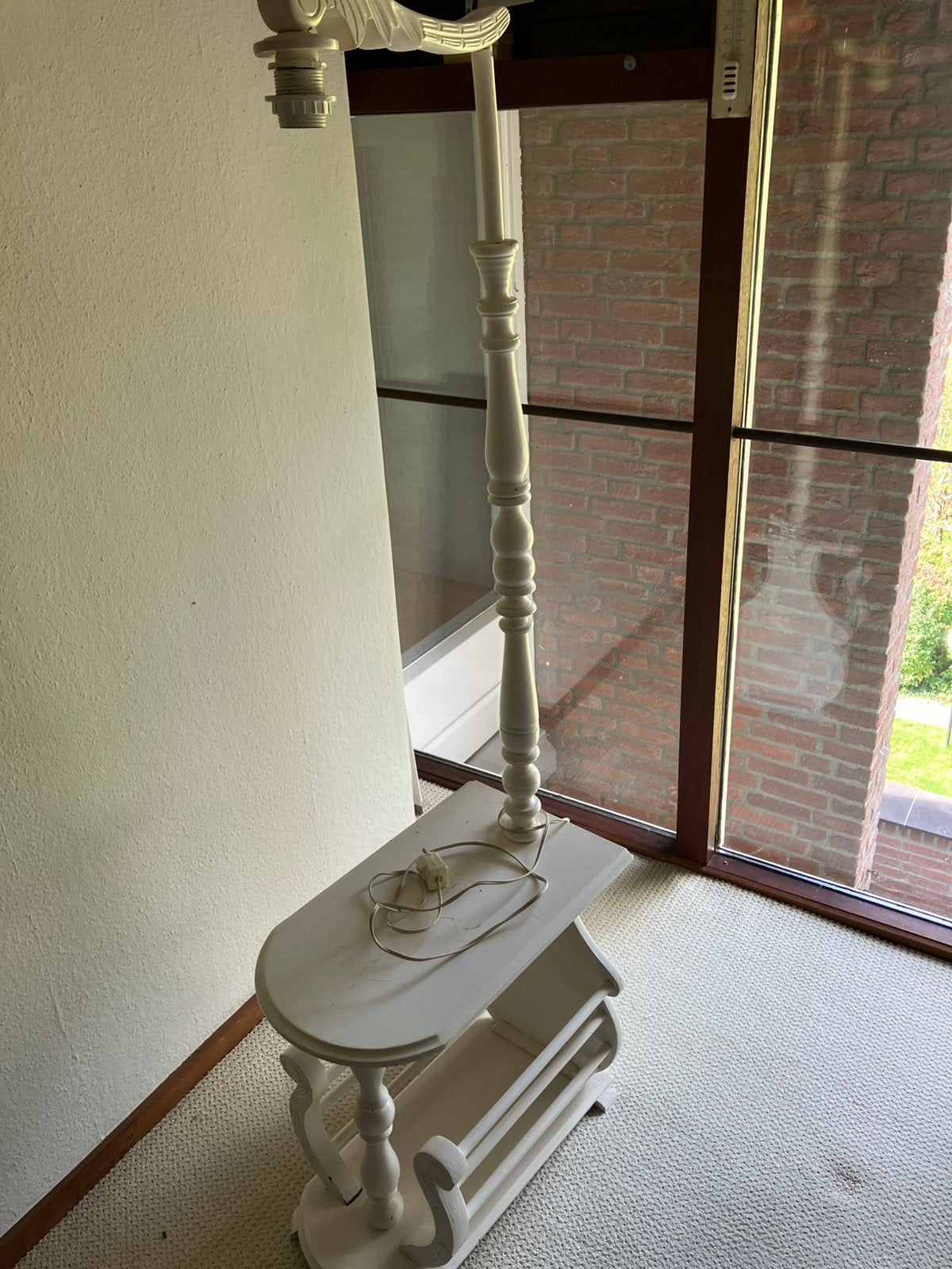 Lamp/bijzettafel, Ophalen