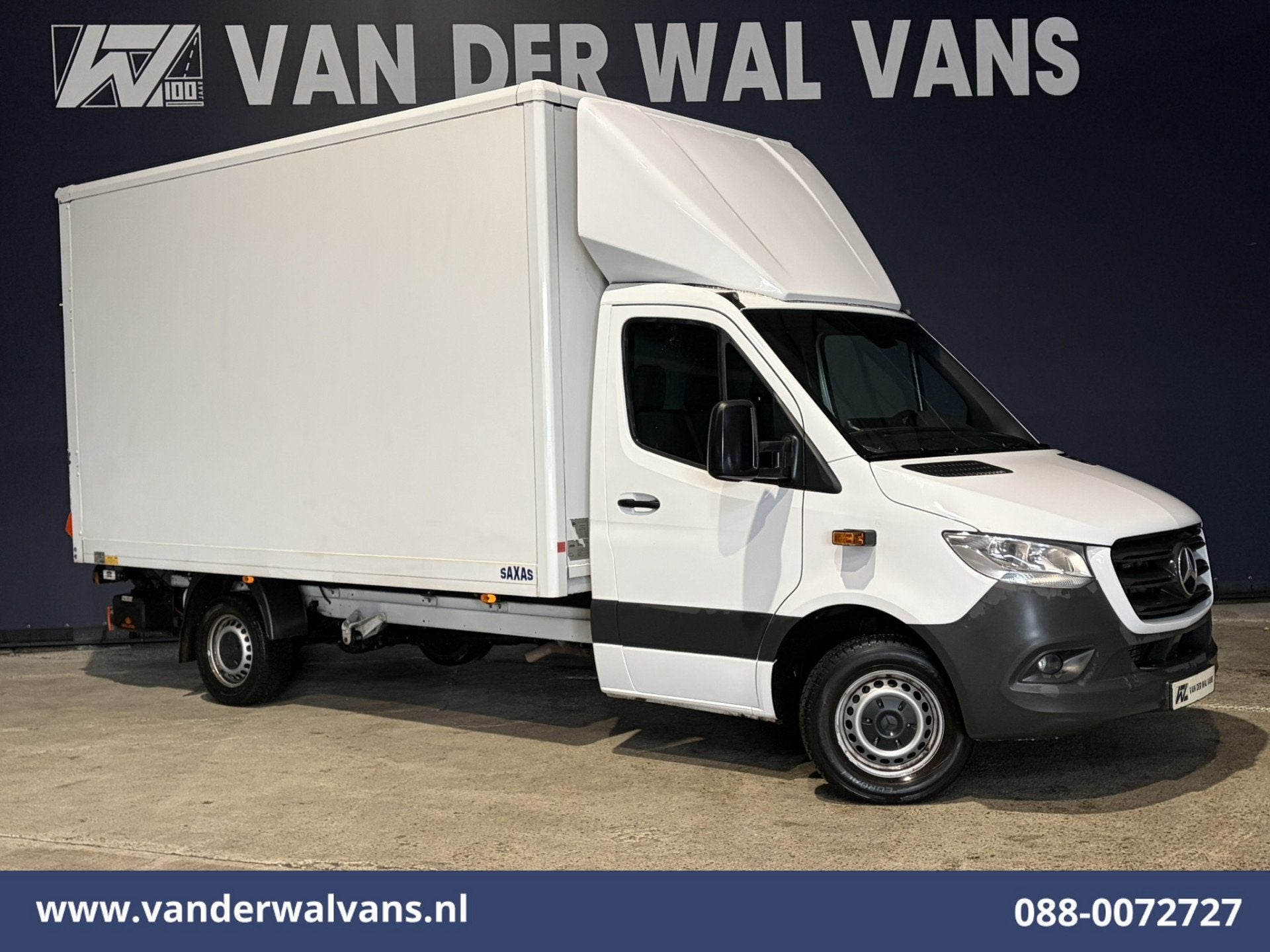 Mercedes-Benz Sprinter 317 CDI 170pk Bakwagen 228cm Hoog Laa, Dealer onderhouden, Gebruikt, 4 cilinders, Wit