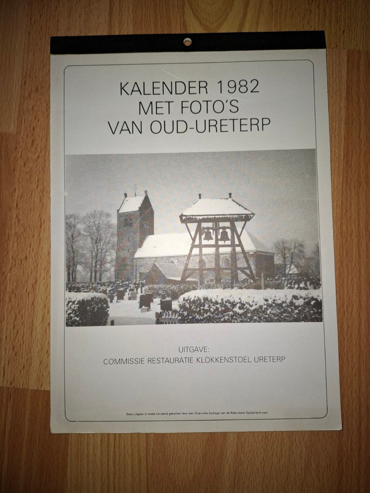 Kalender 1982 oud Ureterp, Boeken, Ophalen, Gelezen