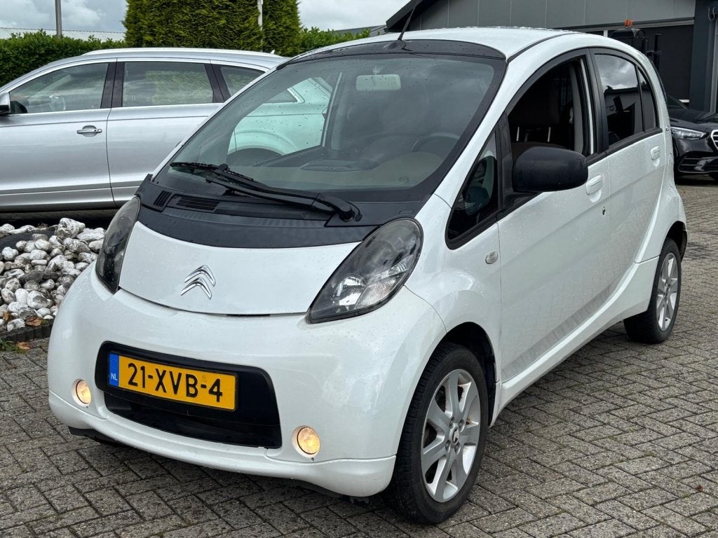 Citroën C-Zero 4-persoons 16 KWH Wit 2012 Elektrisch Stadsa, Auto's, Citroën, 150 km, 4 stoelen, Wit, Origineel Nederlands