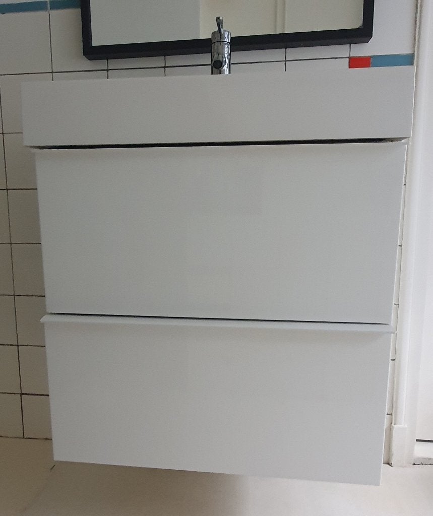 Wastafelmeubel, Ophalen, Gebruikt, 50 tot 100 cm, Minder dan 100 cm