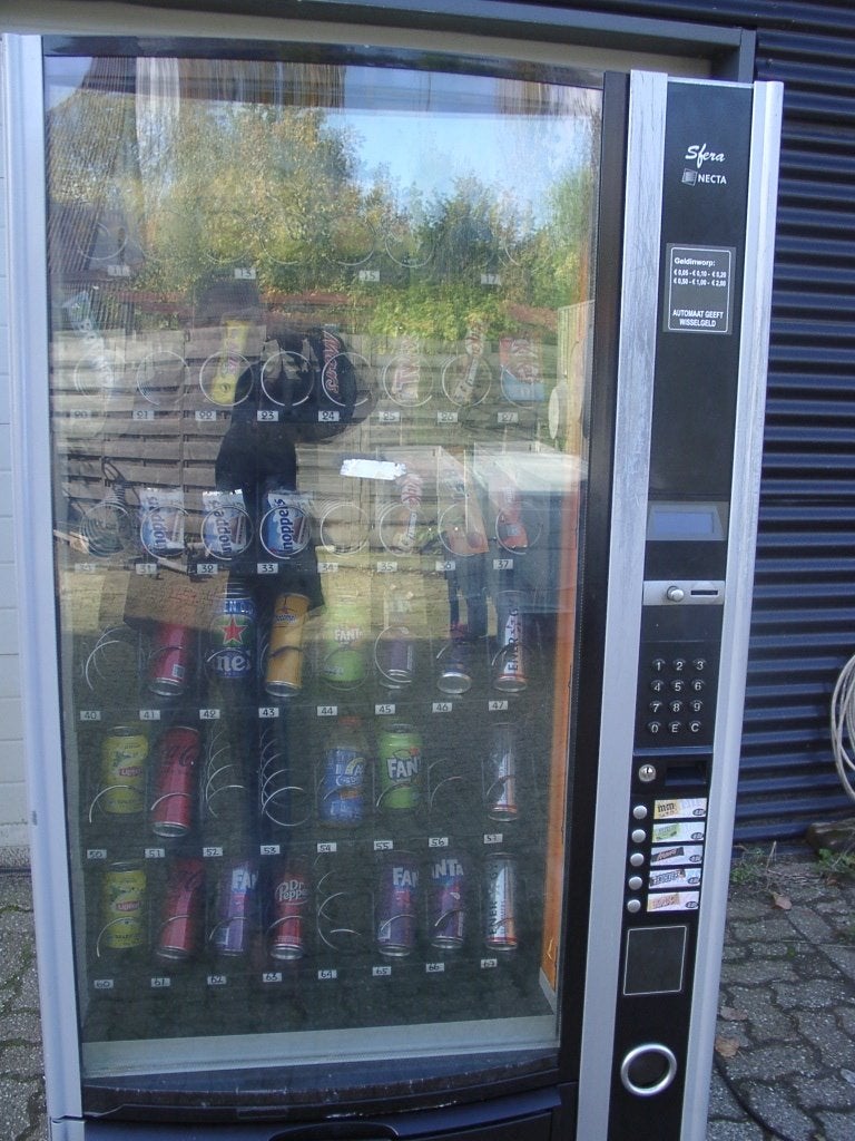 necta combi automaat, Ophalen, Gebruikt