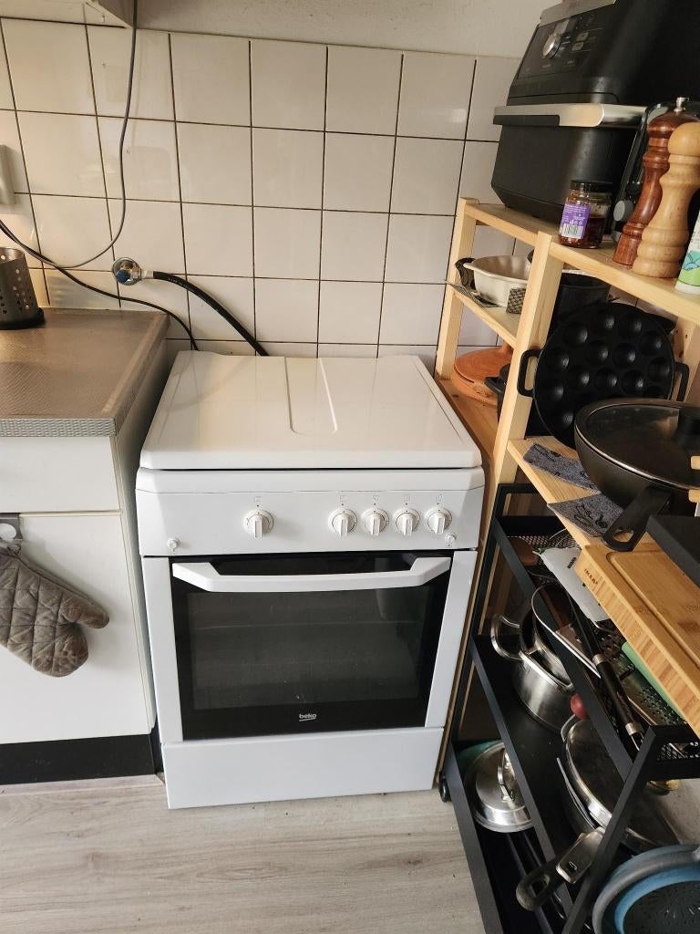 Beko Gasoven (CSG 62010 D), Witgoed en Apparatuur, Ovens, Gebruikt, Vrijstaand, Oven met grill, Overige merken, 60 cm of meer
