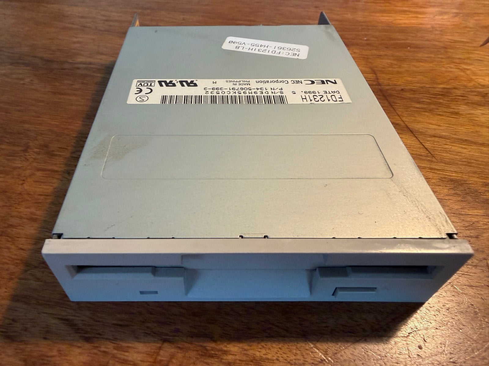 NEC FD1231H Floppy Disk Drive - Intern, Computers en Software, Intern, Gebruikt, Ophalen of Verzenden, Overig