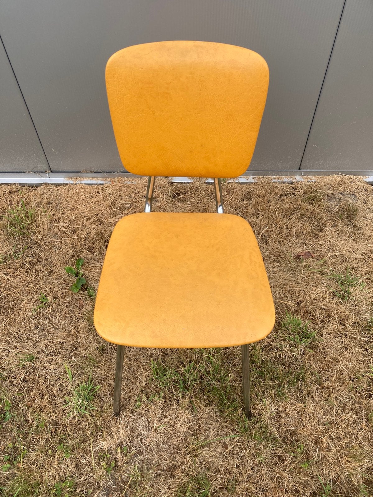 Vintage design keukenstoel jaren 70, Antiek en Kunst, Ophalen of Verzenden