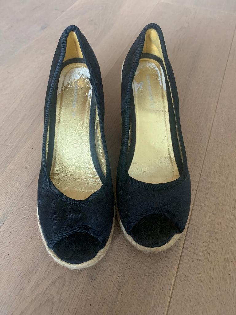 Sleehak espadrilles, Kleding | Dames, Schoenen, H&M, Zwart, Ophalen of Verzenden, Espadrilles of Moccasins