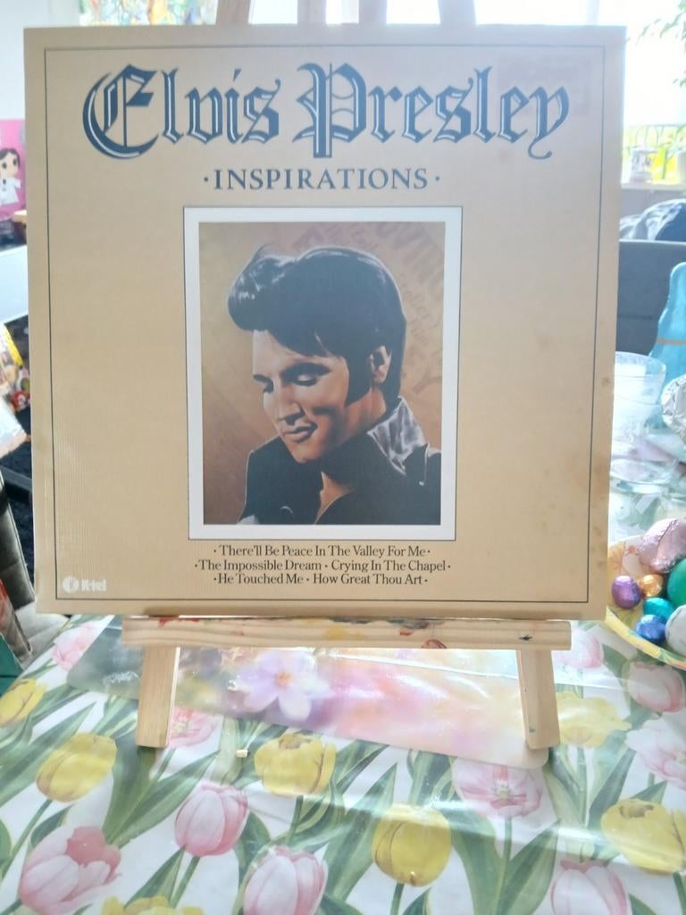Elvis Presley - Inspirations vinyl alleen hoes, Ophalen of Verzenden
