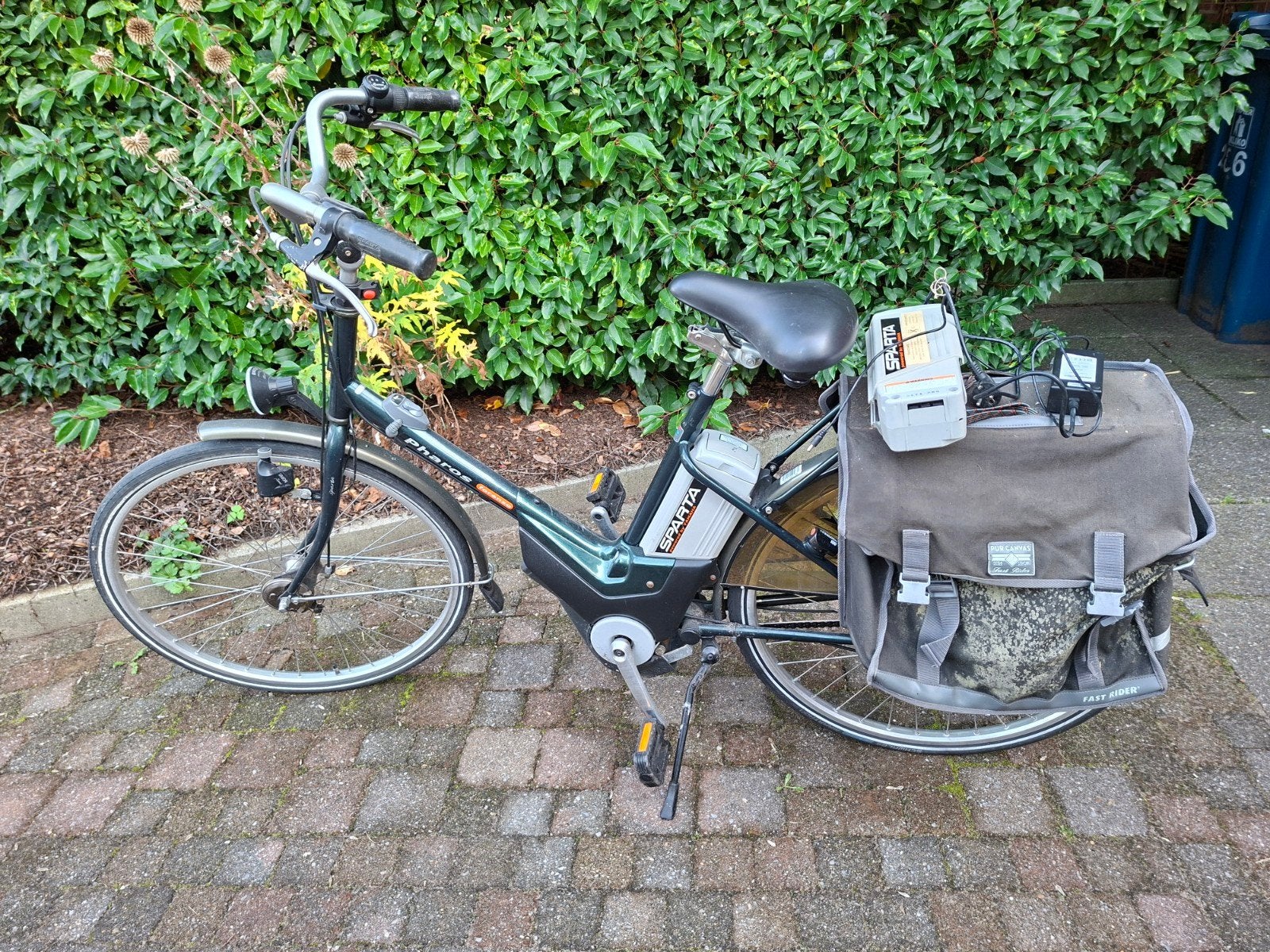 Elektrische fiets Sparta Pharos met extra accu, Ophalen, Gebruikt, Sparta