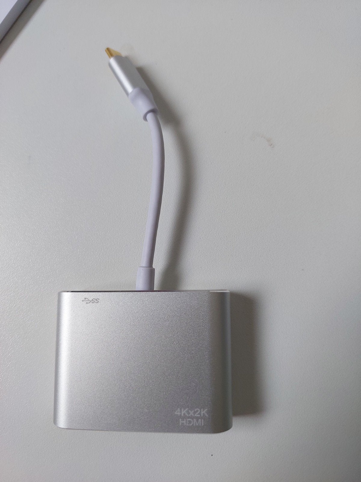 USB-C naar VGA en HDMI Adapter 4Kx2K, Ophalen of Verzenden, Nieuw