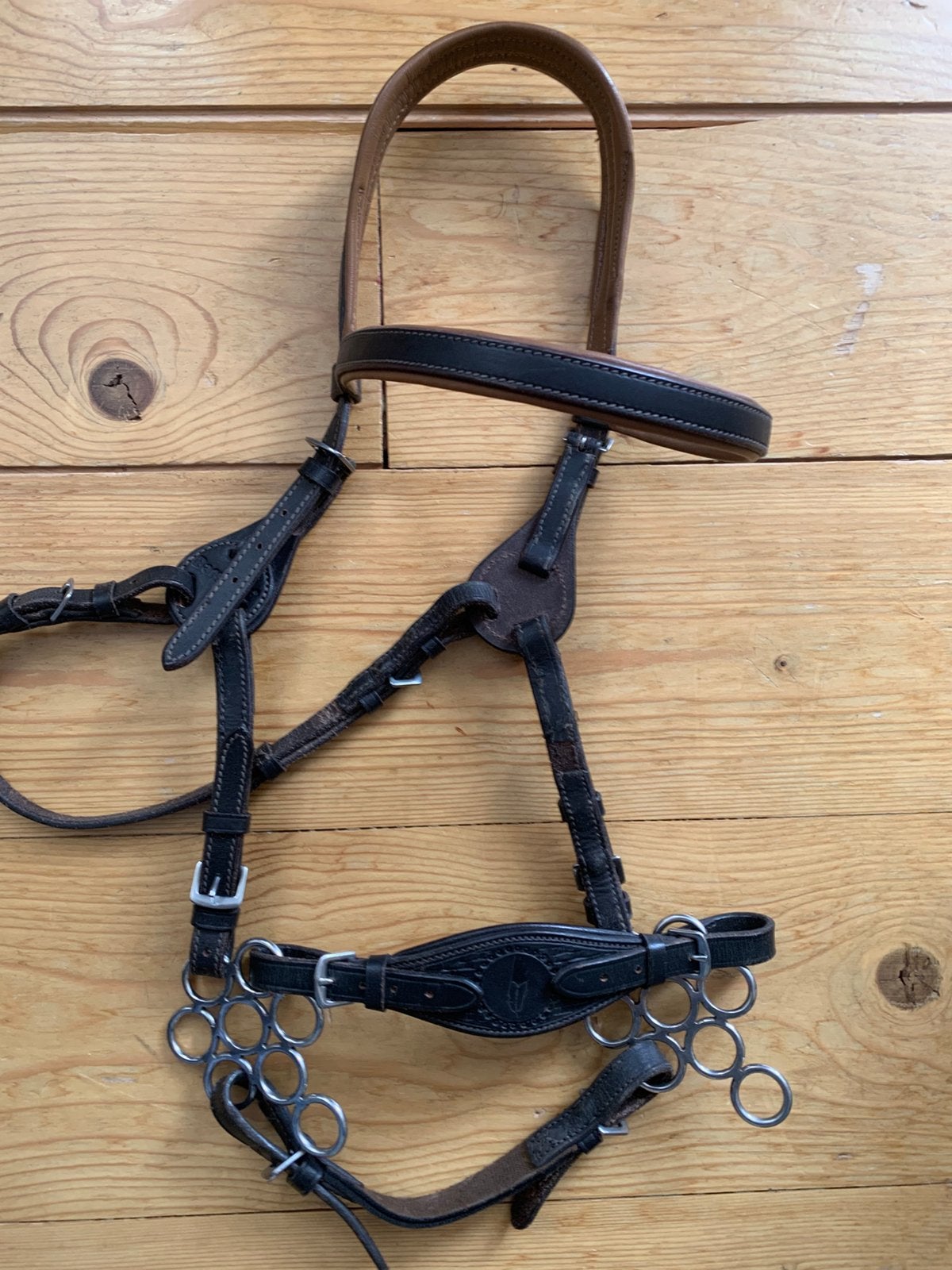 Barefoot Physio contour hackamore hoofdstel bruin, Hoofdstel, Bruin, Recreatie, Ophalen of Verzenden