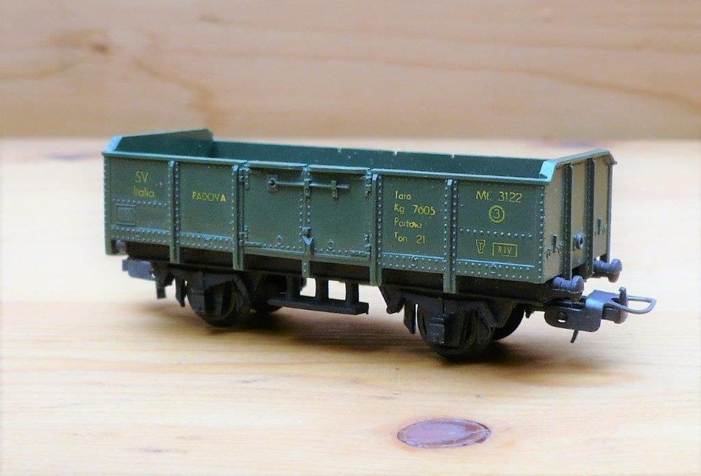 lima italy nr. 2008. Hoge bak kolen wagon sv italia. 1960., Gelijkstroom, Wagon, Ophalen of Verzenden, Zo goed als nieuw