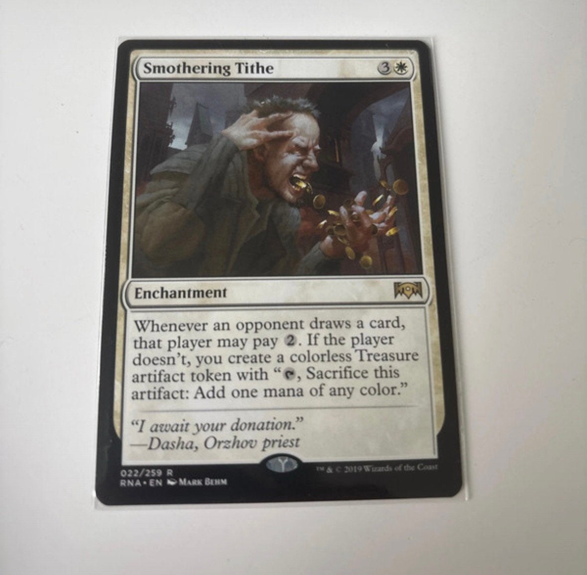 Smotherig Tithe MTG, Verzenden, Zo goed als nieuw