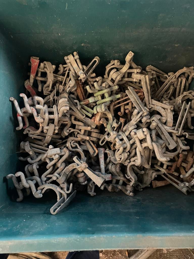 Steiger kruiskoppelingen en laskoppelingen, Doe-het-zelf en Verbouw, Steigers, Ophalen, Gebruikt, Overige typen, Minder dan 2 meter