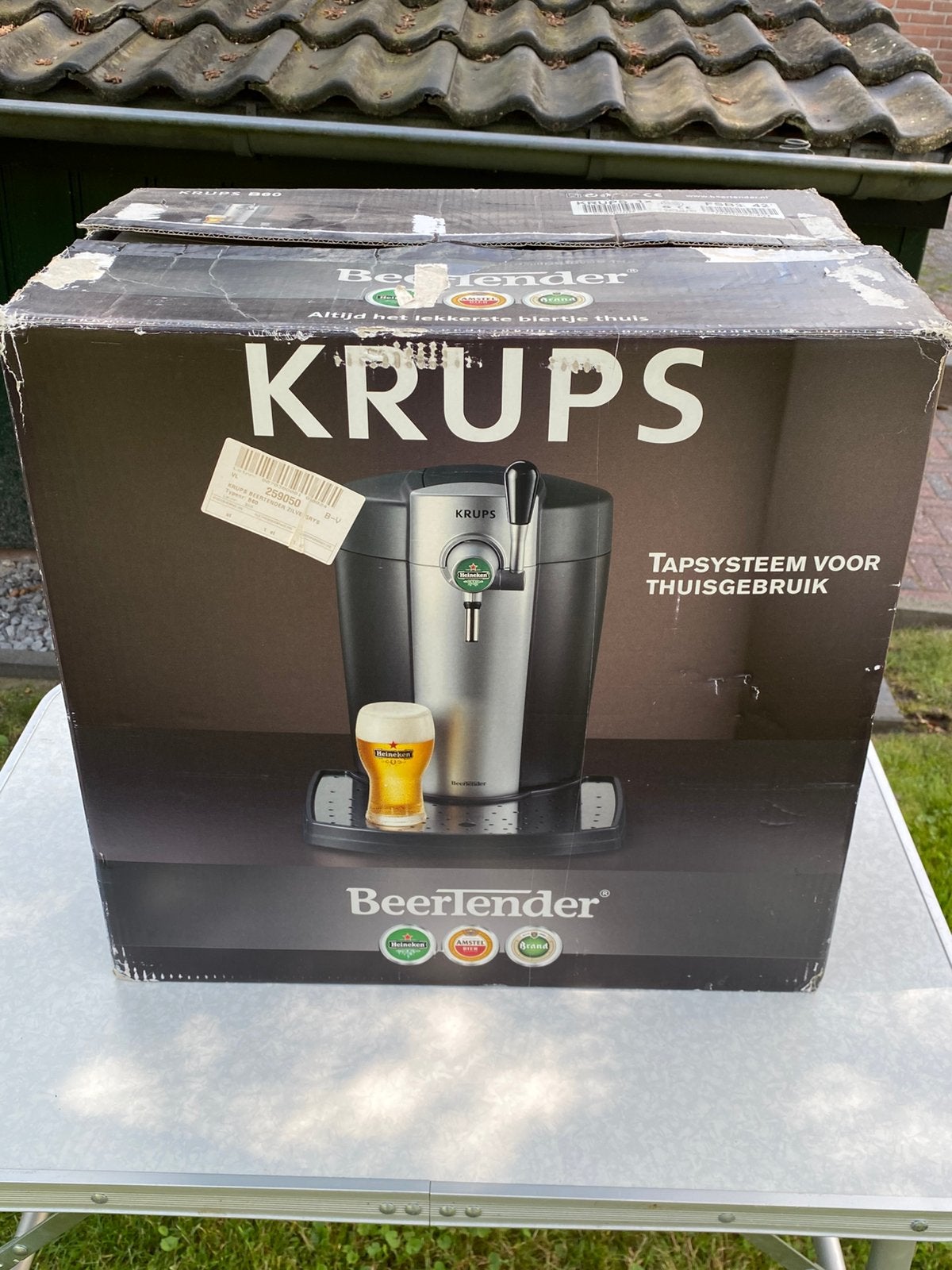 Beertender, Ophalen, Zo goed als nieuw, Krups