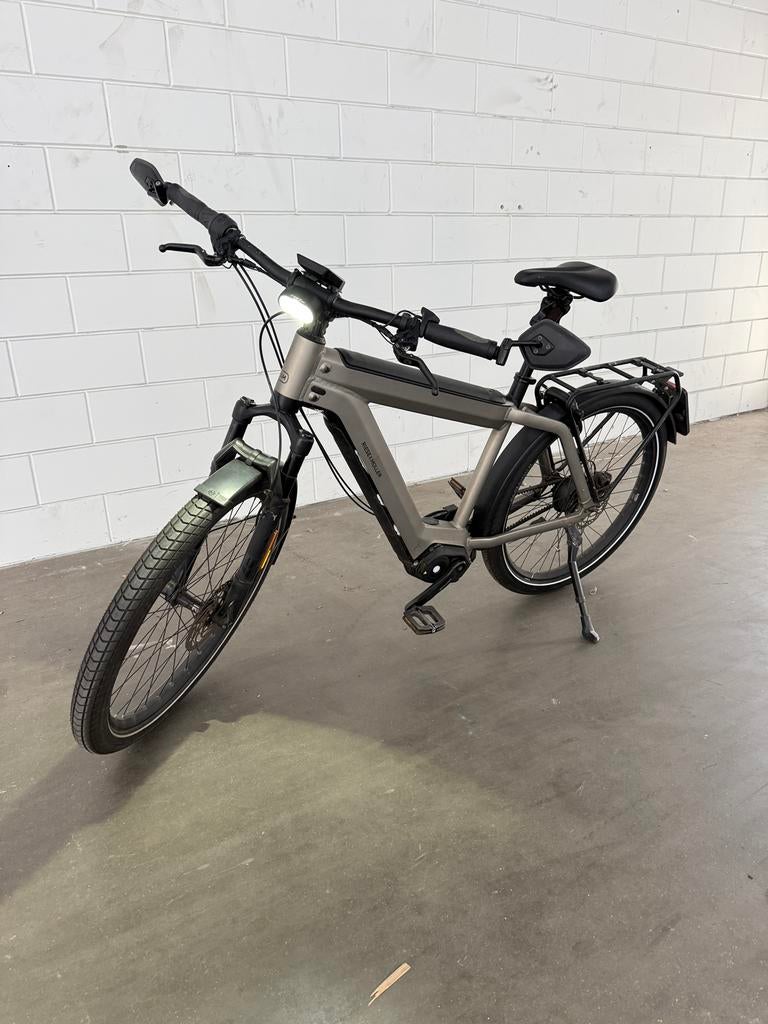 Riese muller supercharged-dubbele accu-enviolo-magura, Fietsen en Brommers, Gebruikt, 50 km per accu of meer, 55 tot 59 cm, Ophalen