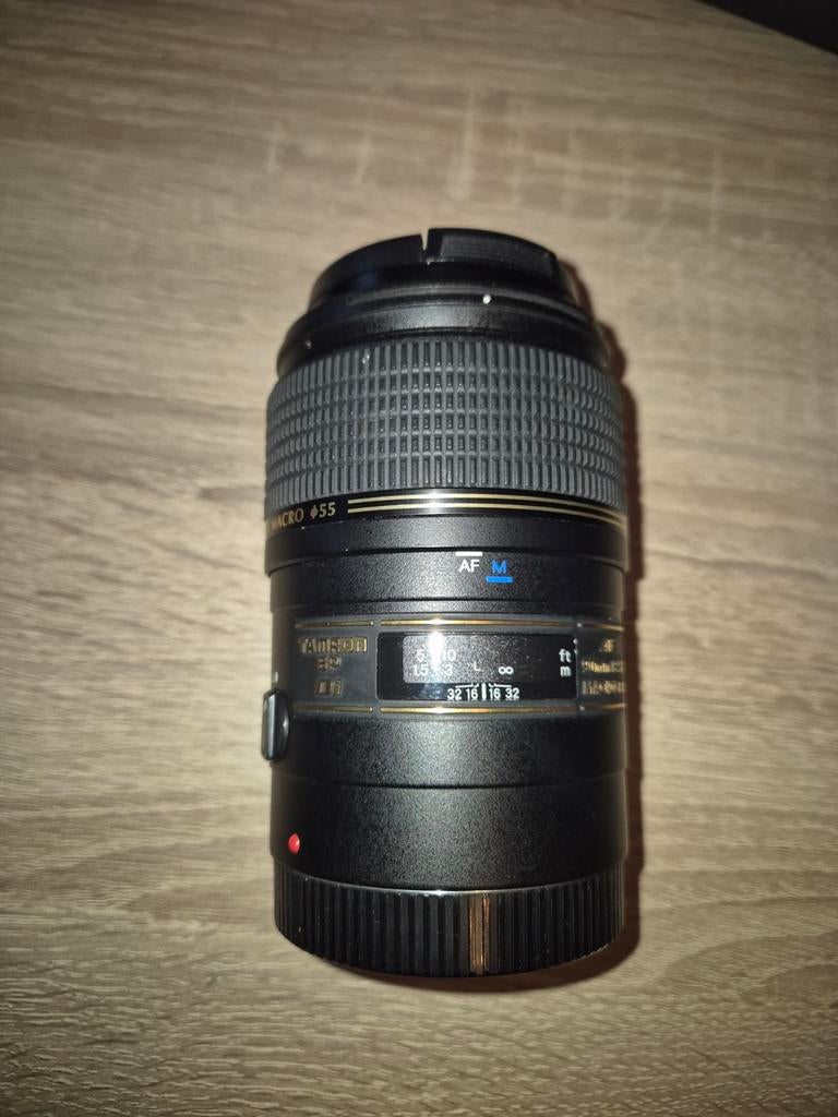 Tamron SP AF 90mm 1:2.8 Di Macro lens voor EF-mount, Ophalen, Zo goed als nieuw, Macrolens