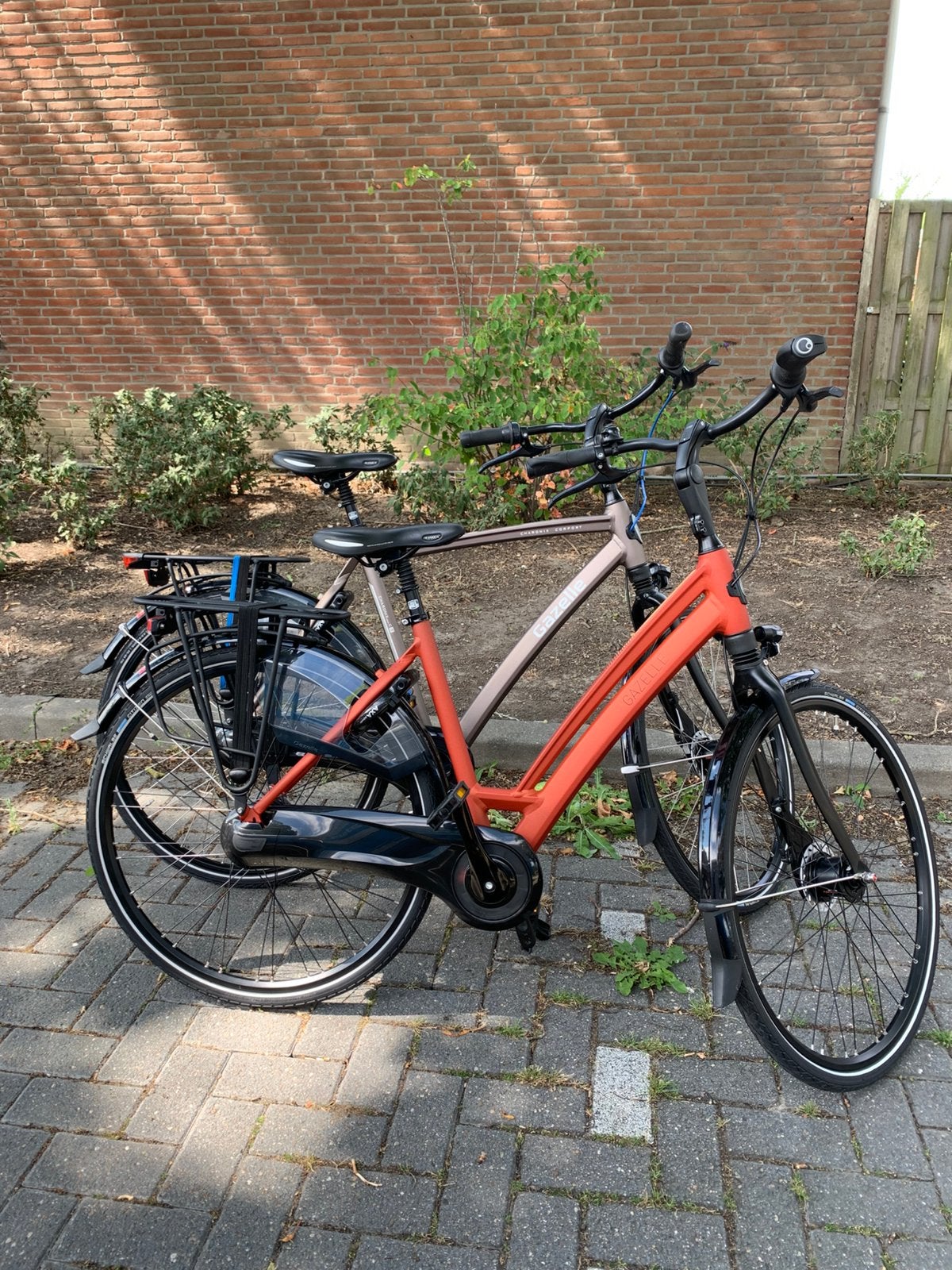 Set ZGAN Gazelle Chamonix C7 heren en dames 57cm en 49cm!, Ophalen, Zo goed als nieuw, Gazelle, Versnellingen