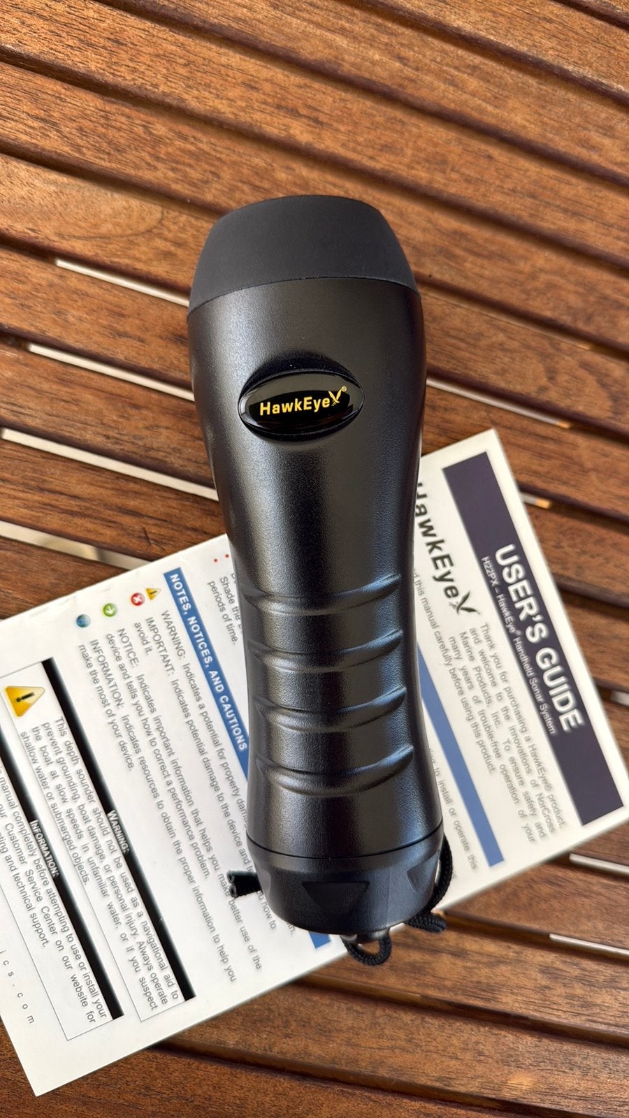 Handheld temperatuur en sonar/dieptemeter, Ophalen of Verzenden, Zo goed als nieuw, Motor en Techniek
