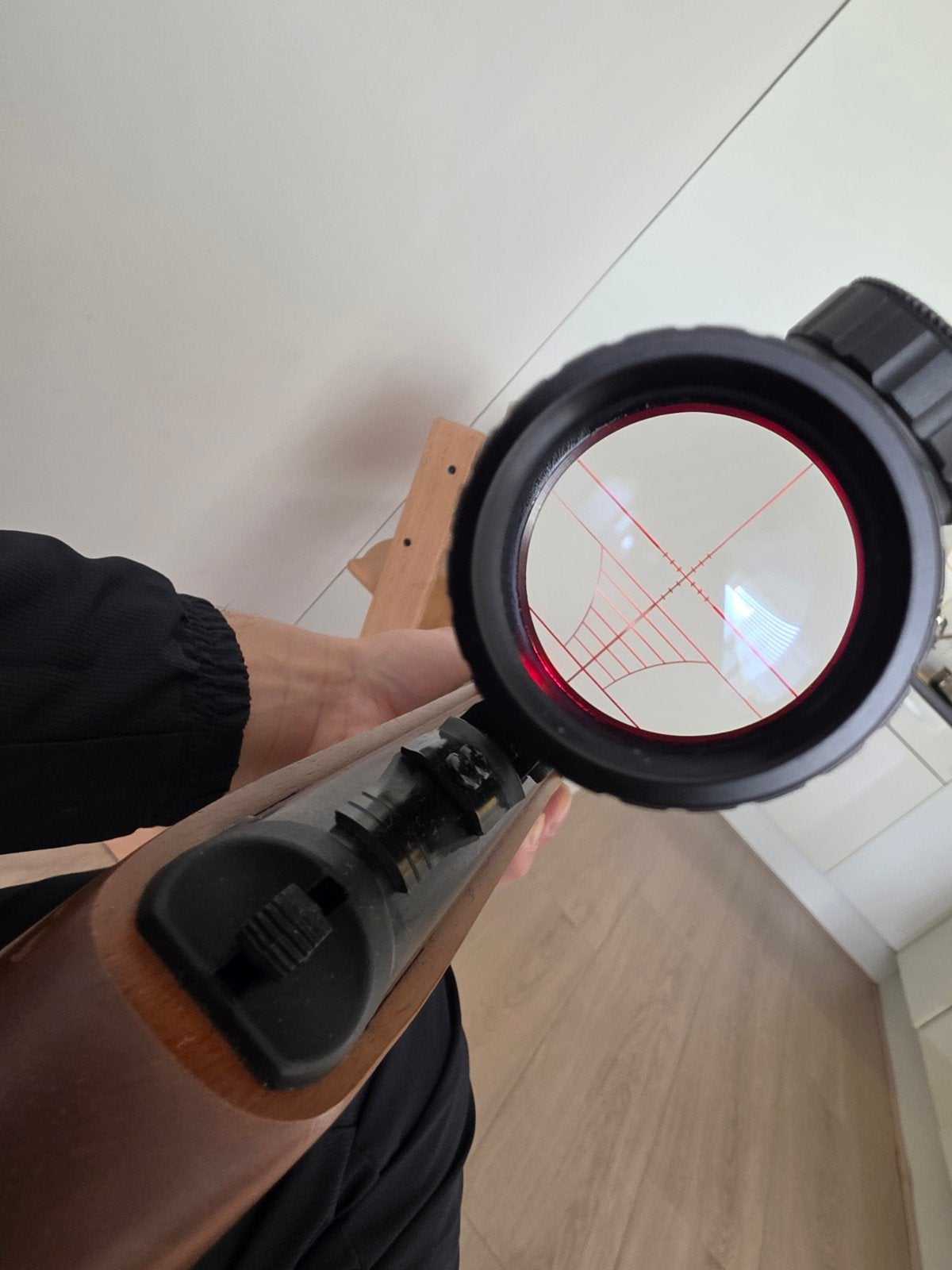 Richtkijker 6x24x50 met verlicht kruis, Audio, Tv en Foto, Optische apparatuur | Telescopen, Ophalen of Verzenden, Minder dan 80 mm