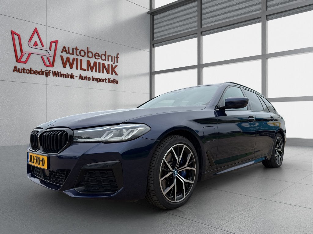 BMW 530e 292PK MSport SoH HUD HK Laser 360 Pano BMW garantie, Auto's, Automaat, Achterwielaandrijving, Zwart, 4 cilinders