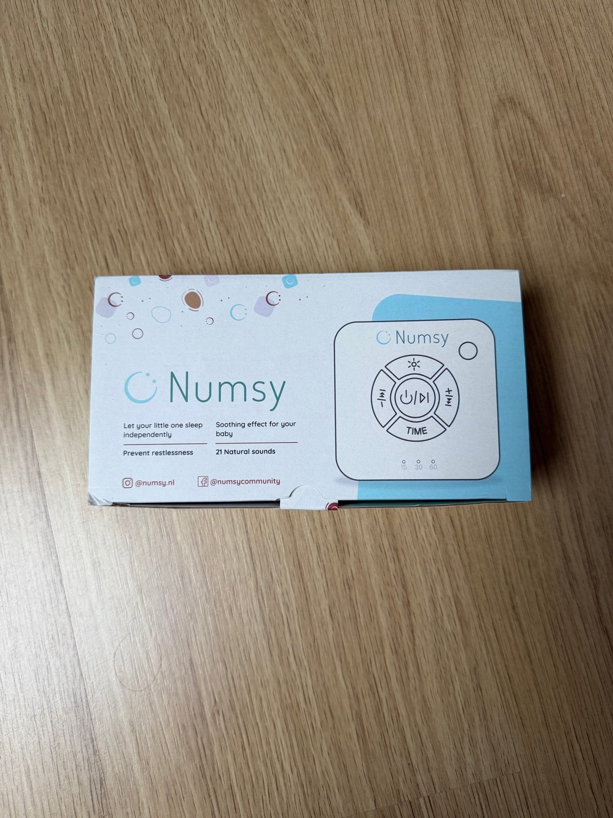 Numsy White Noise Machine - Origineel 3.0, Ophalen, Zo goed als nieuw