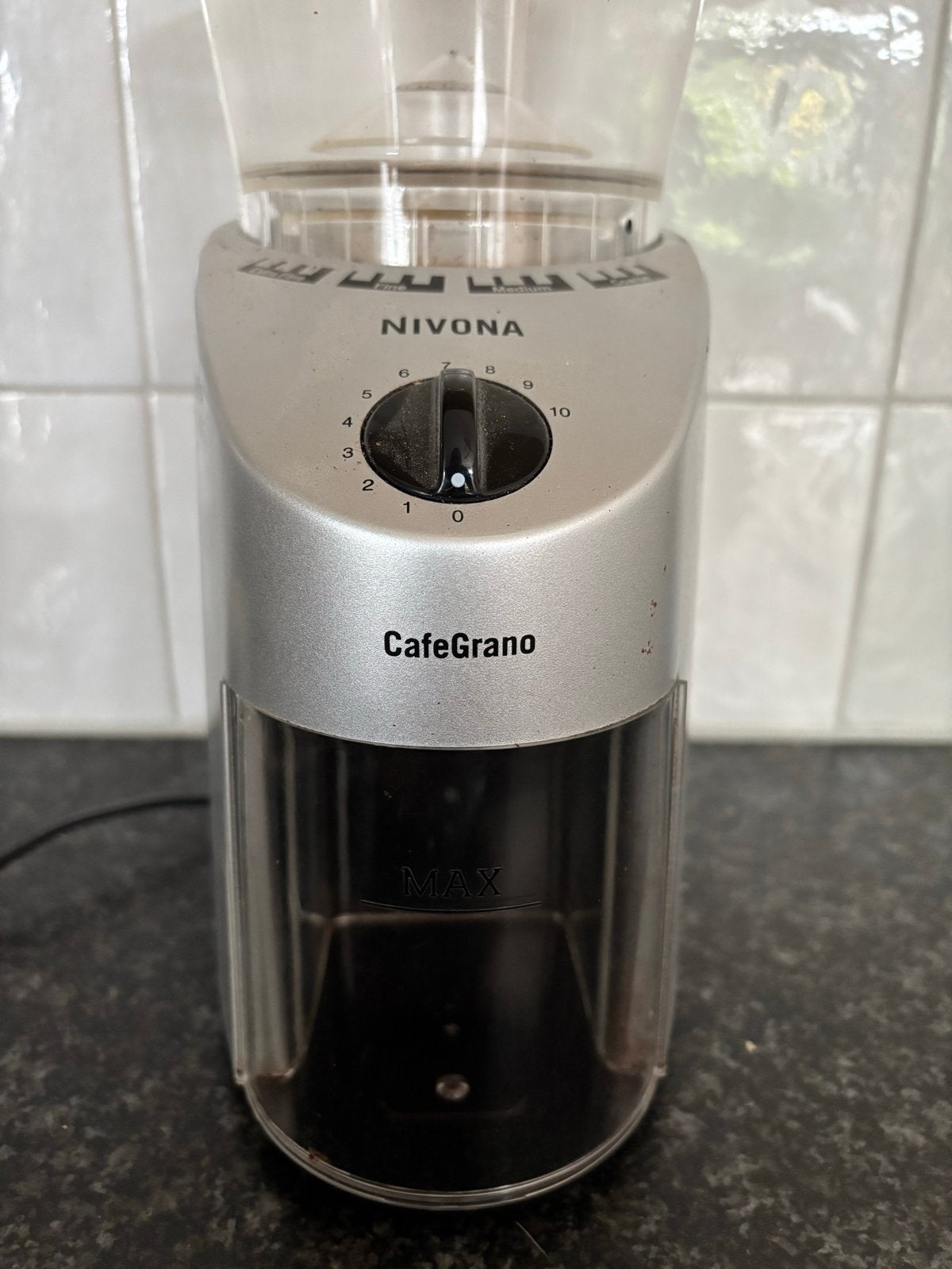 Nivona CafeGrano Koffiemolen - NICG 130, Ophalen, Gebruikt, Overige modellen, 10 kopjes of meer