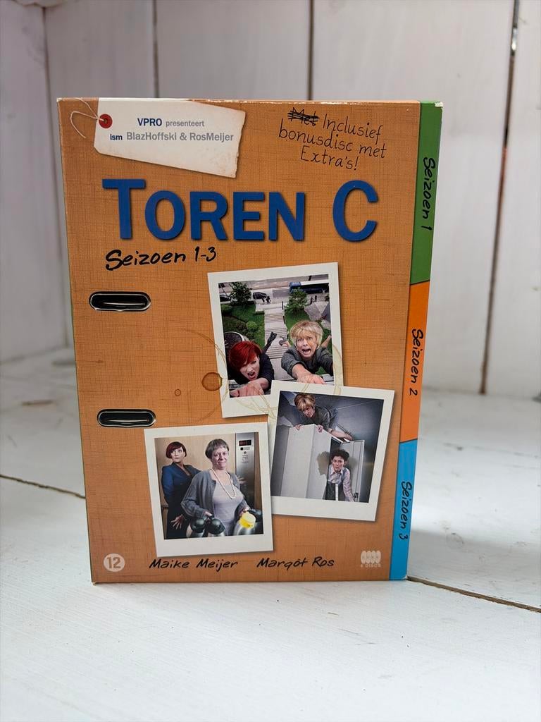 Toren C - Seizoen 1-3 DVD Boxset met Bonusdisc, Cd's en Dvd's, Dvd's | Tv en Series, Zo goed als nieuw, Komedie, Boxset, Vanaf 12 jaar