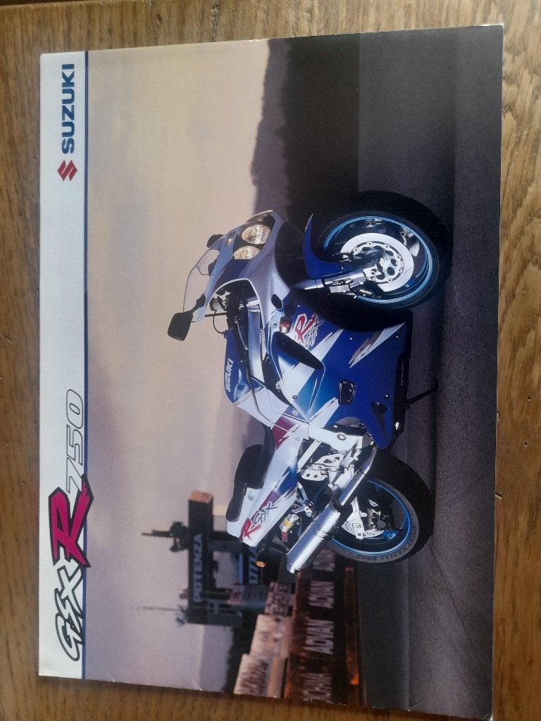 Folder Suzuki GSXR750, Ophalen of Verzenden, Suzuki