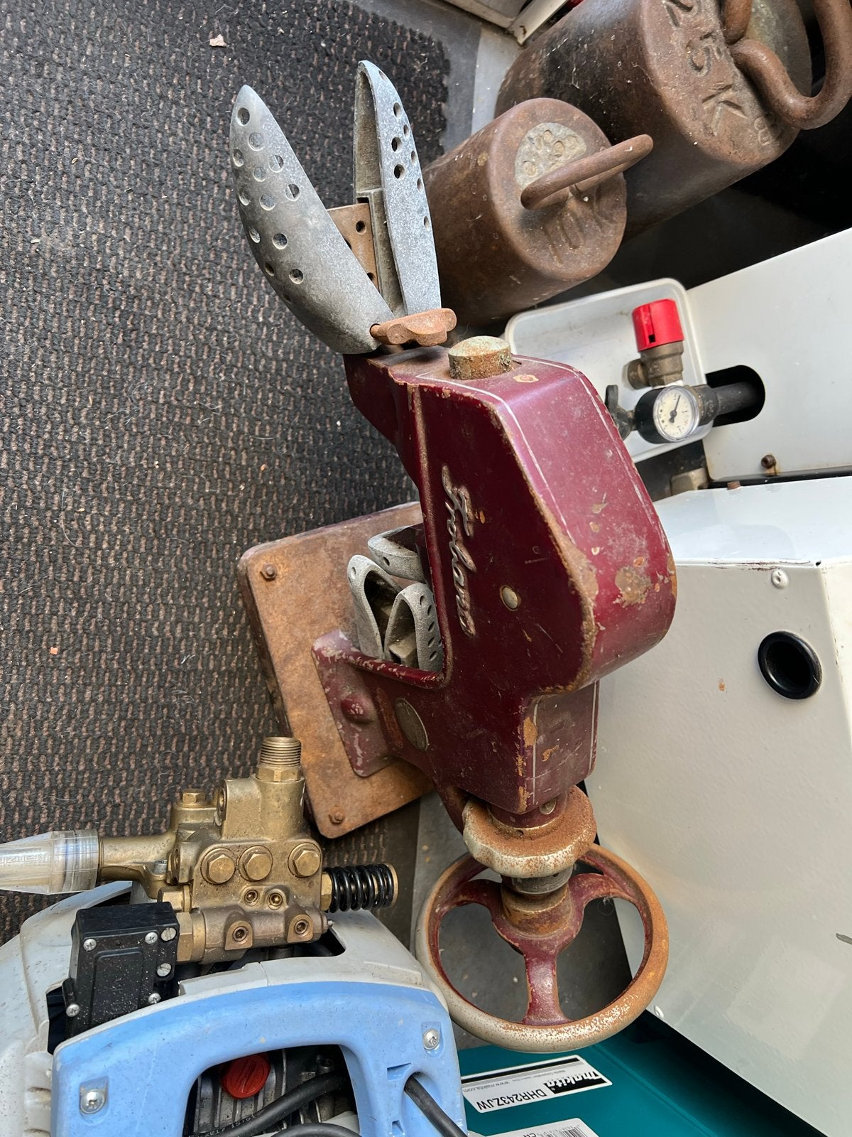 Vintage Frobana schoen oprek machine, Ophalen of Verzenden
