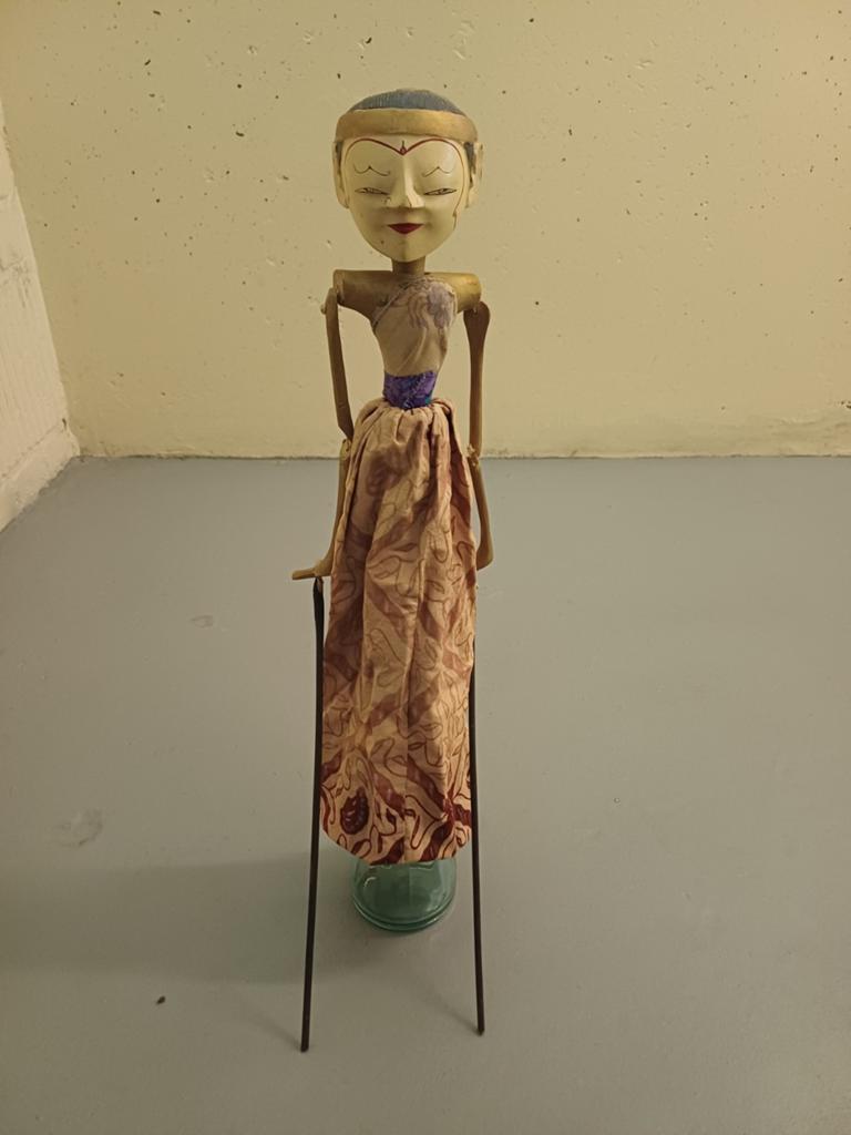 Wayang Golek pop - Indonesische houten pop, Antiek en Kunst, Ophalen of Verzenden