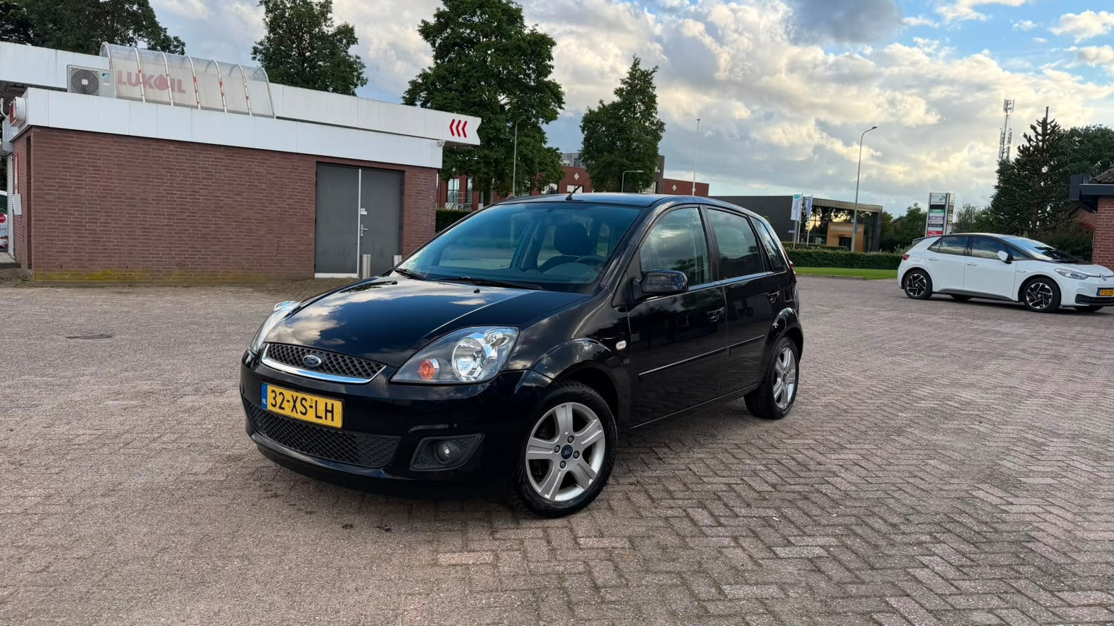 Ford Fiesta 1.4 16V 5DR 2007 | Airco | Goed Verzorgd | NAP, Voorwielaandrijving, Stof, 40 €/maand, Zwart