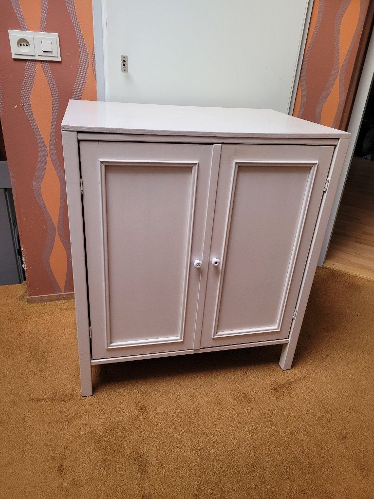 Gratis: Wit Kastje, 87x76x53.5cm, Huis en Inrichting, Kasten | Overige, Ophalen, Gebruikt