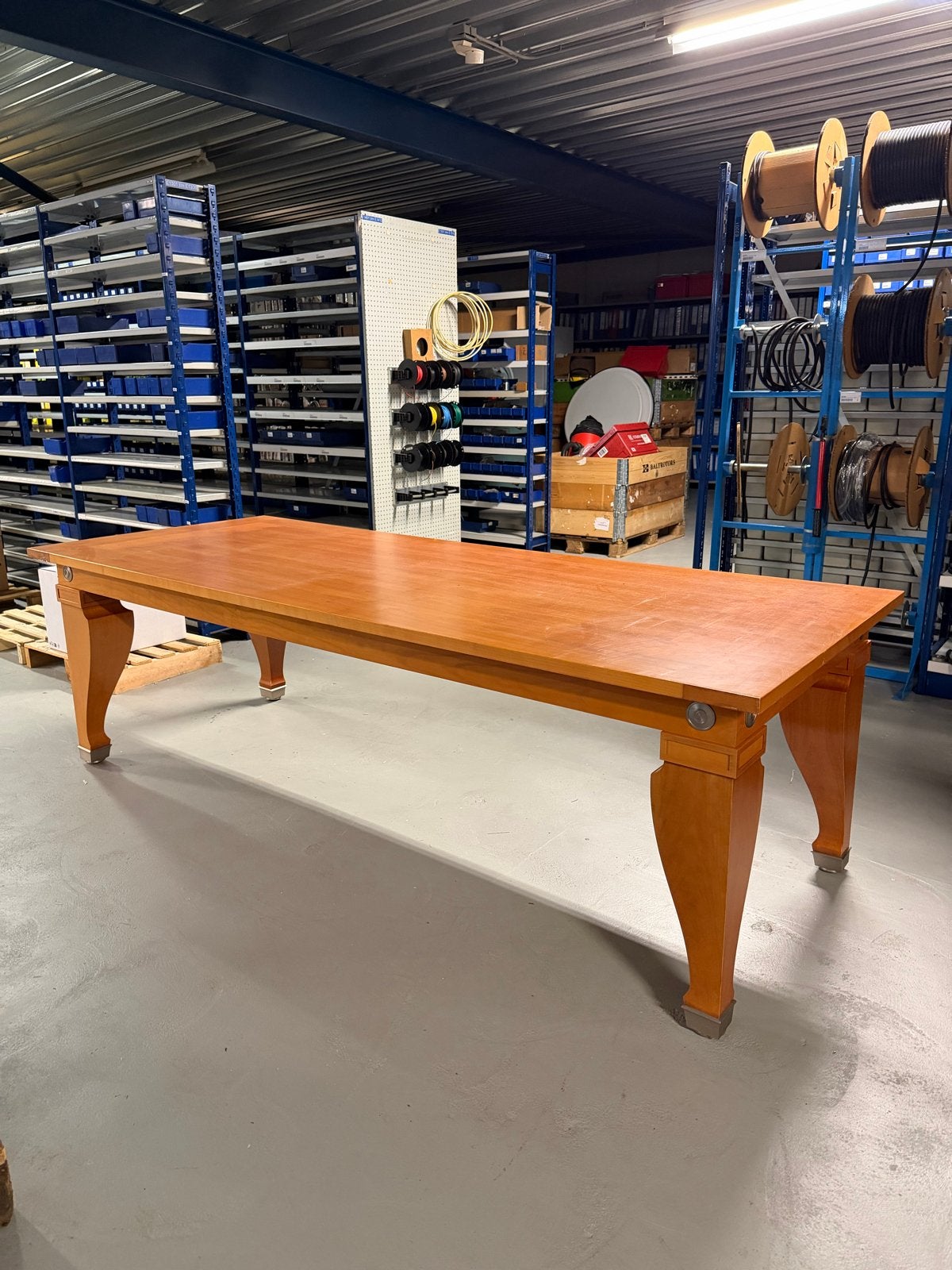Giorgetti Mensa Magna designtafel – Léon Krier – 240 cm, Gebruikt, 200 cm of meer, Vijf personen of meer, Rechthoekig