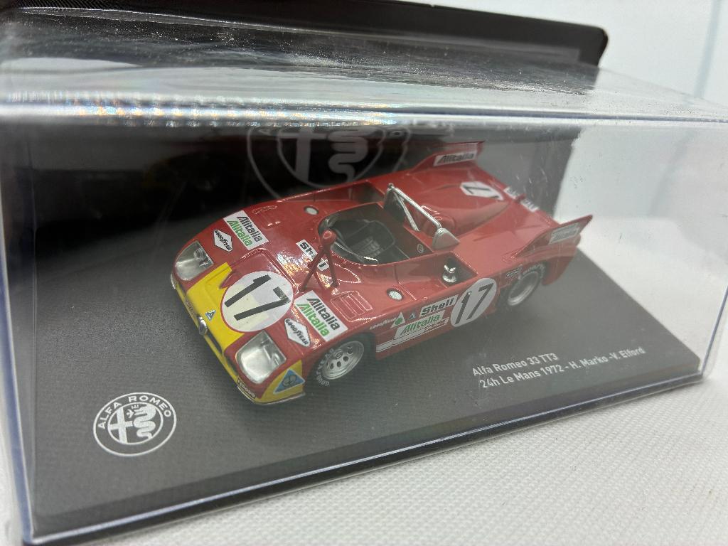19991: Alfa Romeo 33 TT3 - H.Marko/V.Elford - Le Mans 1972, Hobby en Vrije tijd, Modelauto's | 1:43, Auto, Nieuw, Ophalen of Verzenden