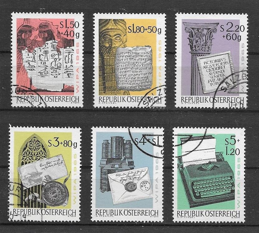 Oostenrijk 1965  WIPA, Postzegels en Munten, Postzegels | Europa | Oostenrijk, Verzenden, Gestempeld