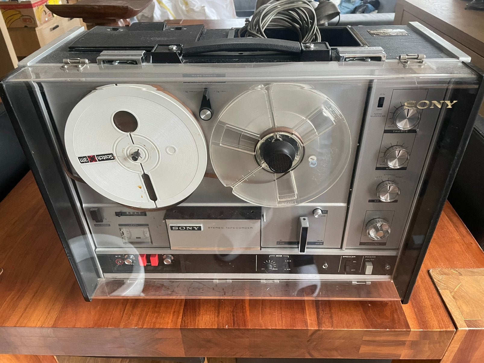 Te koop sony tapecorder TC- 540 kost 30,00 euro, Audio, Tv en Foto, Bandrecorders, Ophalen, Bandrecorder