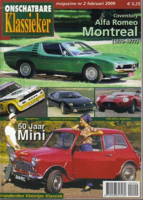 OK 2 2009 : Alfa Romeo Montreal - Borgward Isabella - Jensen, Ophalen of Verzenden, Gelezen, Algemeen