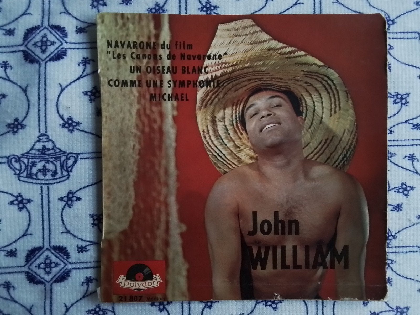 John william           Navarone du film    (4 liedjes)  EP, Filmmuziek en Soundtracks, 7 inch, Ophalen of Verzenden, Zo goed als nieuw