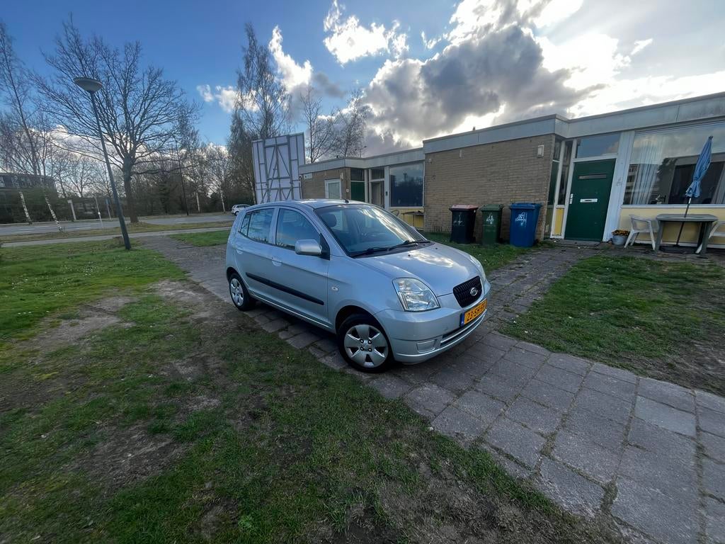 Kia Picanto 1.0 2006 Grijs, Auto's, Kia, Particulier, Picanto, Benzine, B, Hatchback, Handgeschakeld, Origineel Nederlands, Zilver of Grijs