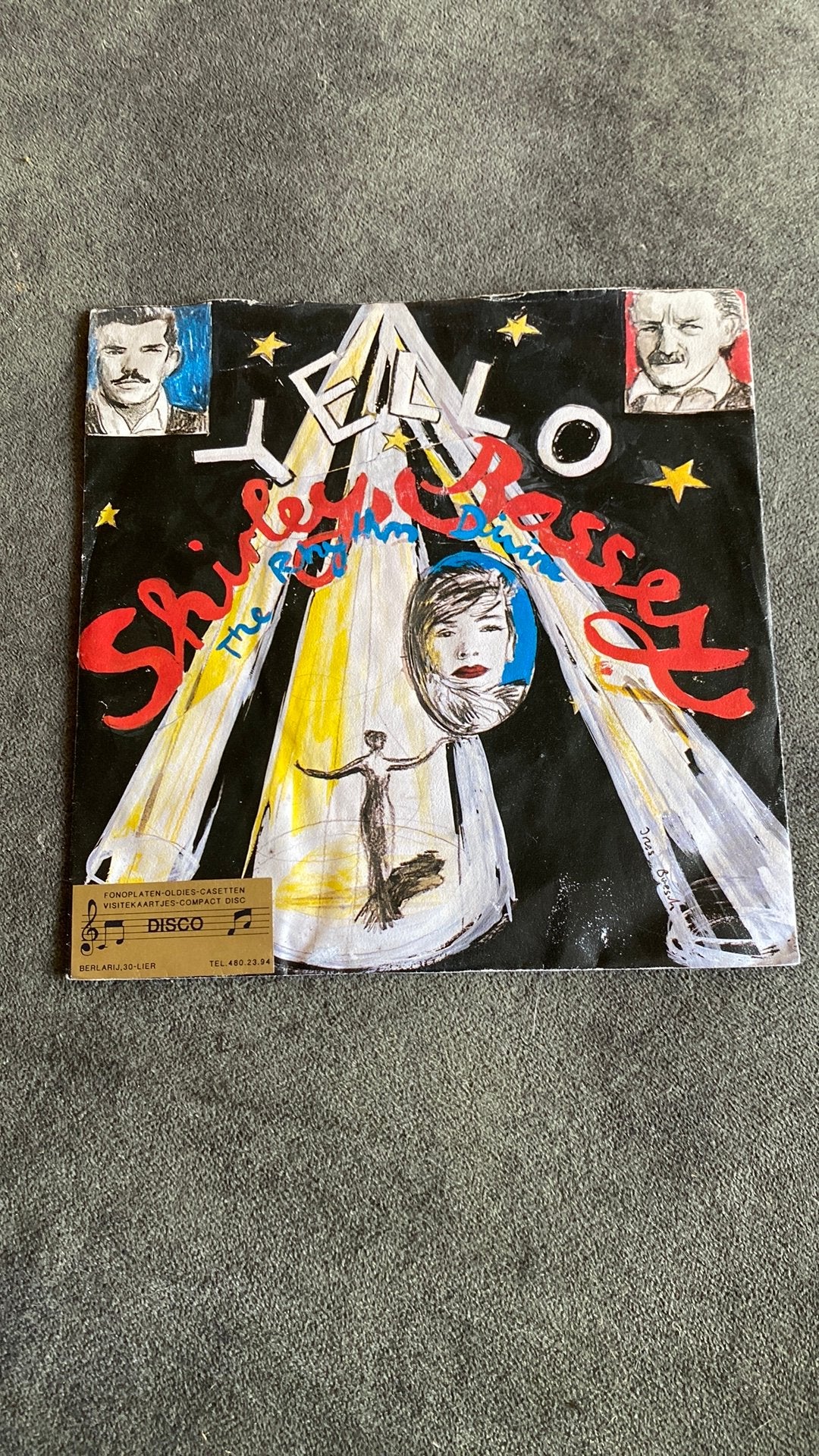 Vinyl single Yello - The rhythm divine, Cd's en Dvd's, Ophalen of Verzenden, Gebruikt, Pop