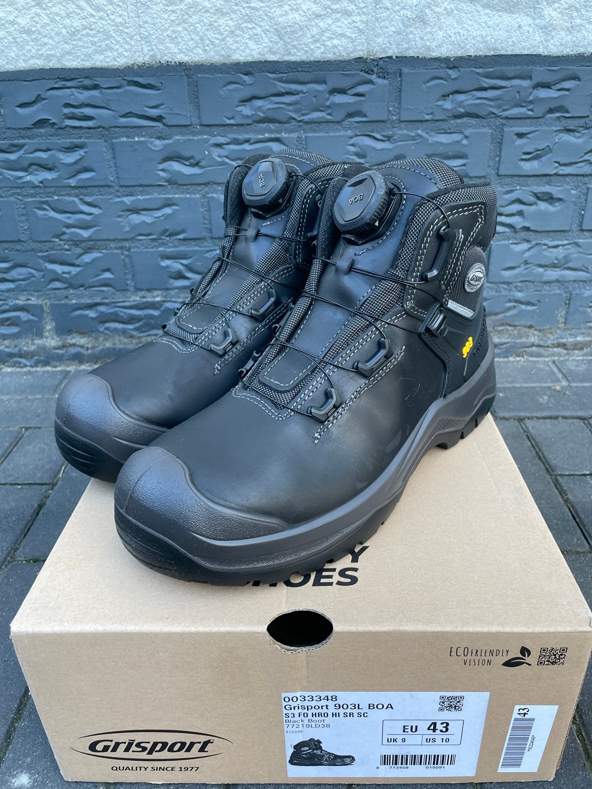 Nieuwe Grisport Werkschoenen Maat 43 met BOA sluiting, Ophalen of Verzenden, Nieuw, Heren, Schoenen