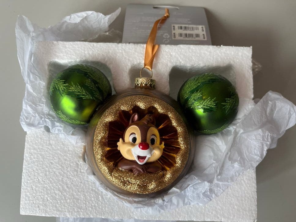 Disney Knabbel & babbel  Kerst Ornament - Nieuw in doos, Ophalen of Verzenden, Overige figuren, Nieuw, Overige typen