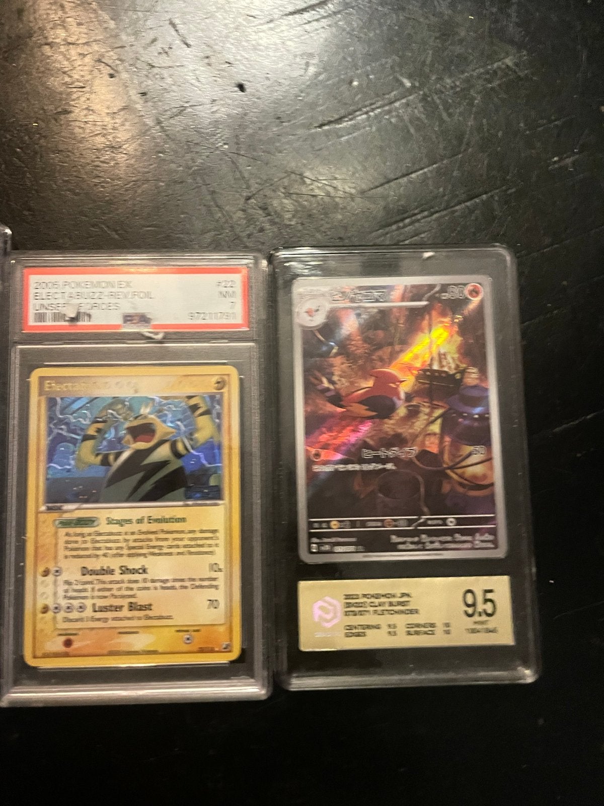 Pokémon PSA Graded Kaarten - Electabuzz, Acerola, Altaria, Ophalen of Verzenden, Zo goed als nieuw, Meerdere kaarten, Foil
