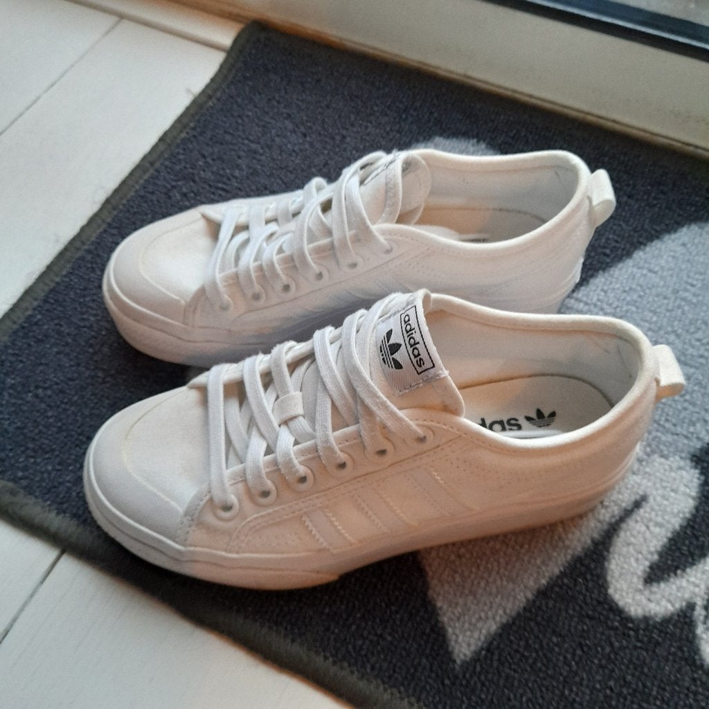 Adidas Nizza sneakers, Adidas, Wit, Ophalen of Verzenden, Sneakers of Gympen