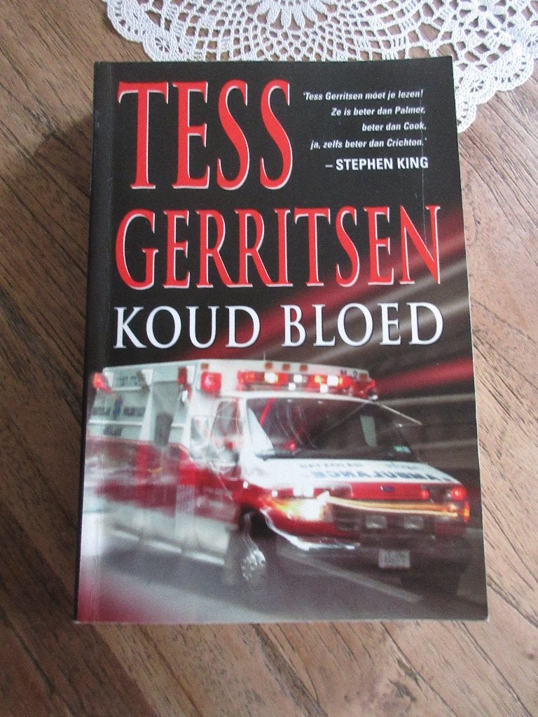 Koud bloed. Tess Gerritsen, Ophalen of Verzenden, Gelezen, Tess Gerritsen