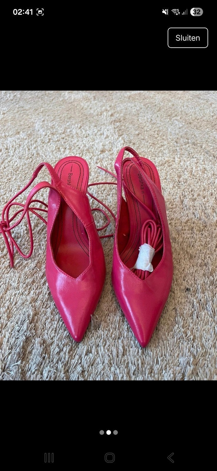 Roze Bershka pumps met hoge hakken, Ophalen of Verzenden, Zo goed als nieuw, Roze